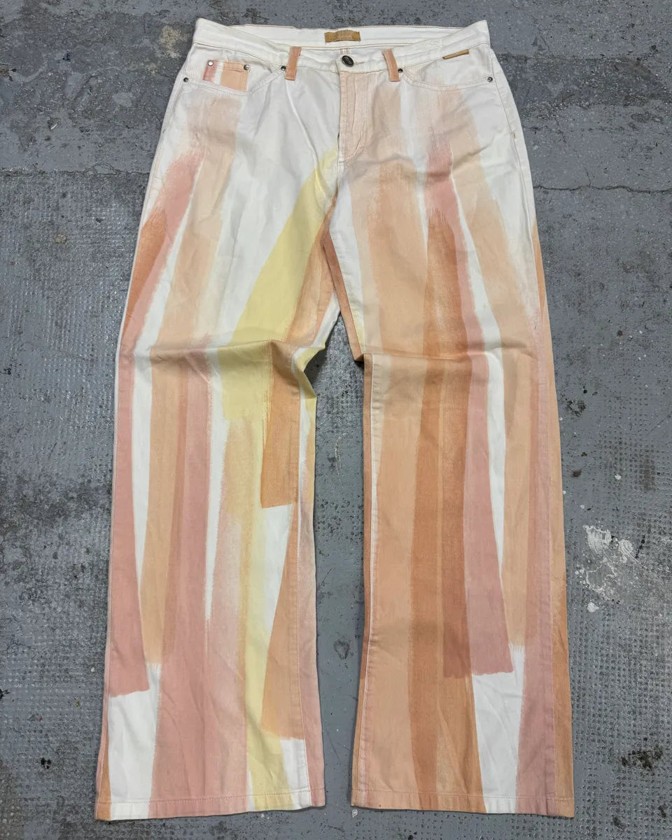 2000s Gianfranco Ferré Soft Pink Elevation Pants biqmiLt 0