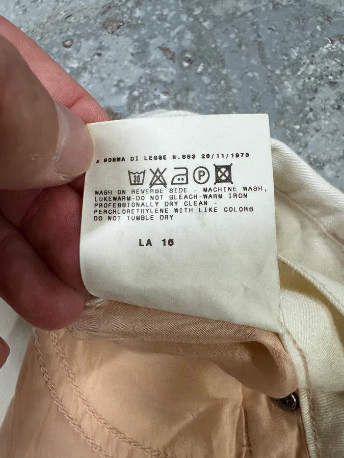 2000s Gianfranco Ferré Soft Pink Elevation Pants biqmiLt 10