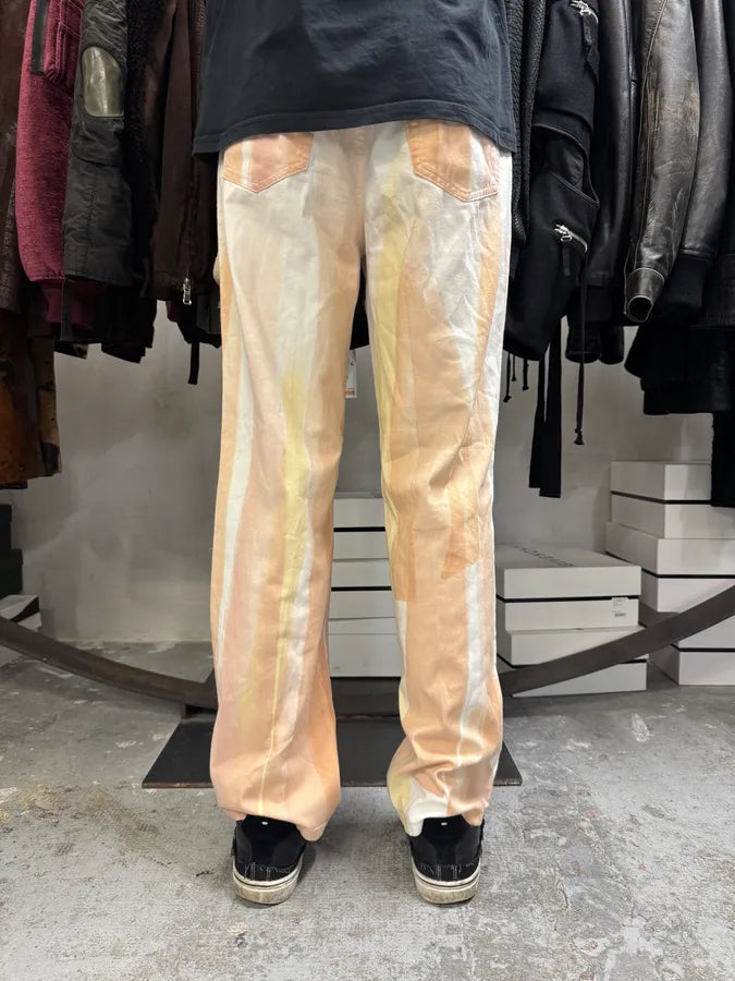 2000s Gianfranco Ferré Soft Pink Elevation Pants biqmiLt 4