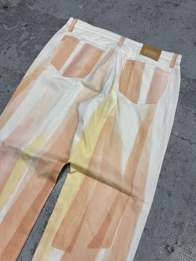 2000s Gianfranco Ferré Soft Pink Elevation Pants biqmiLt 5