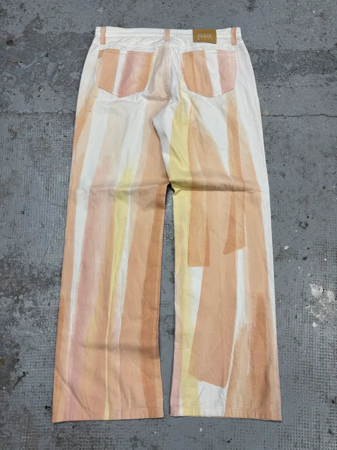 2000s Gianfranco Ferré Soft Pink Elevation Pants biqmiLt 6