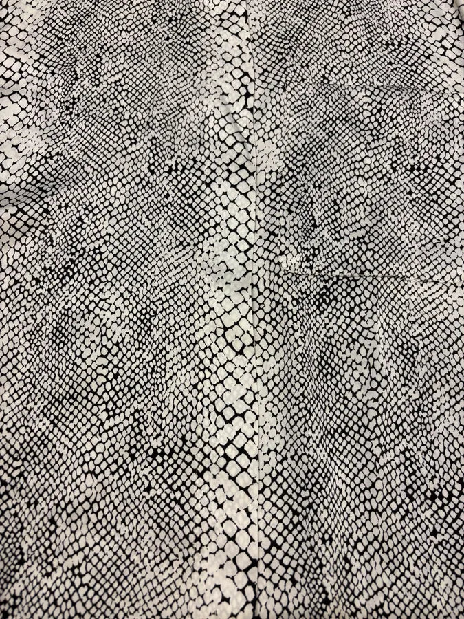 2000s Gianfranco Ferré White Reptile Exotic Shirt VEtqAqa 6