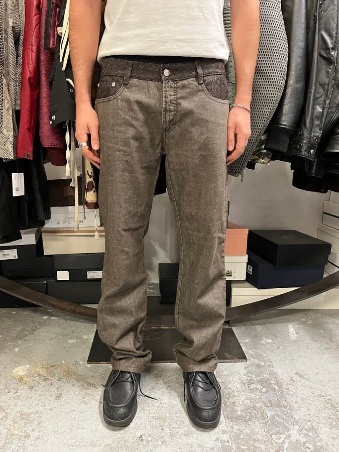 2000s Gianfranco Ferre Brown Pants vEOdWAs 1