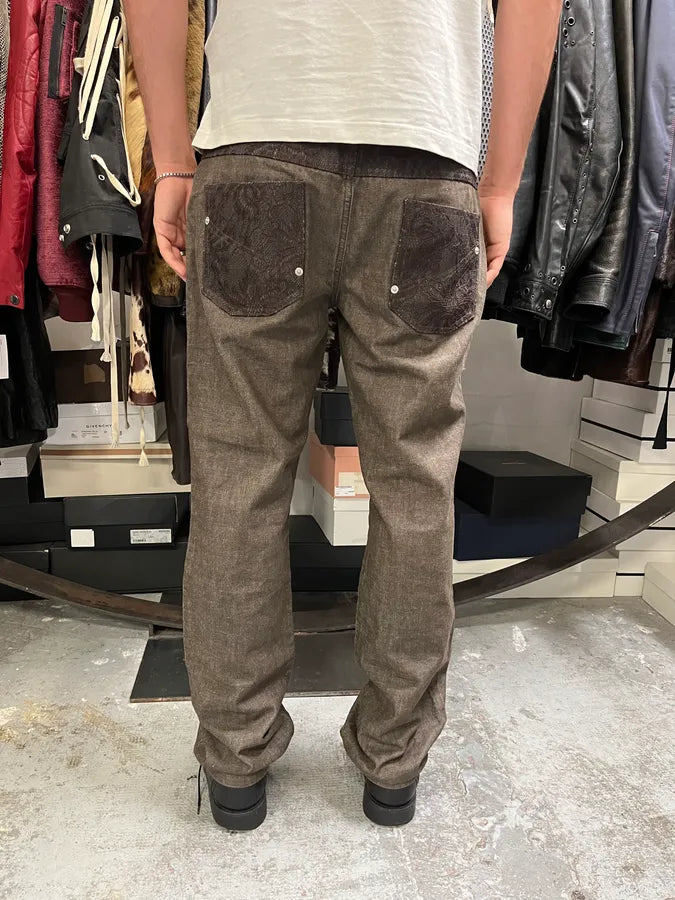 2000s Gianfranco Ferre Brown Pants vEOdWAs 3