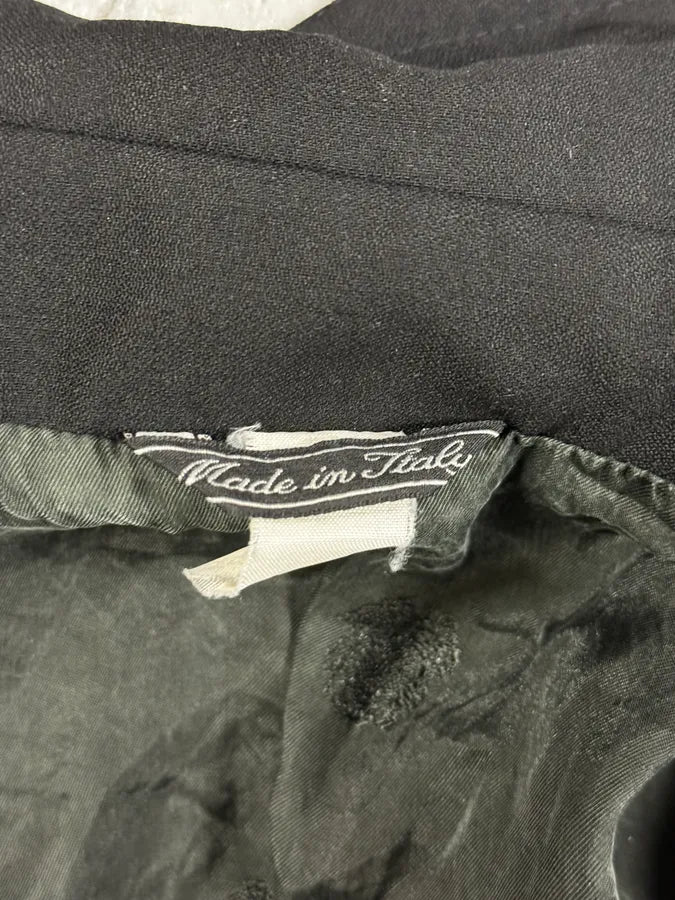 2000s Gianni Versace Black Minimalist Jacket XdGLuqu 10