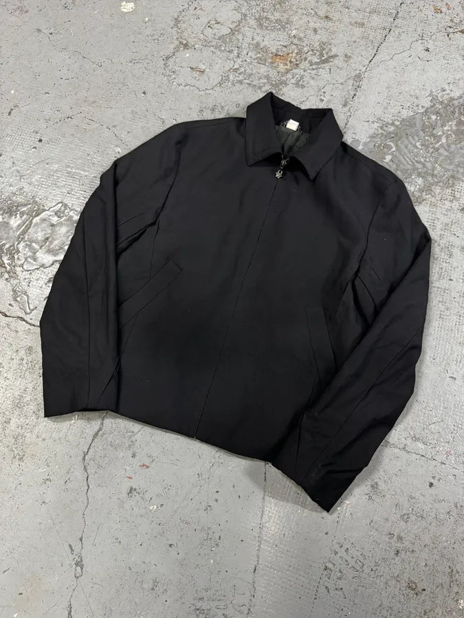 2000s Gianni Versace Black Minimalist Jacket XdGLuqu 2