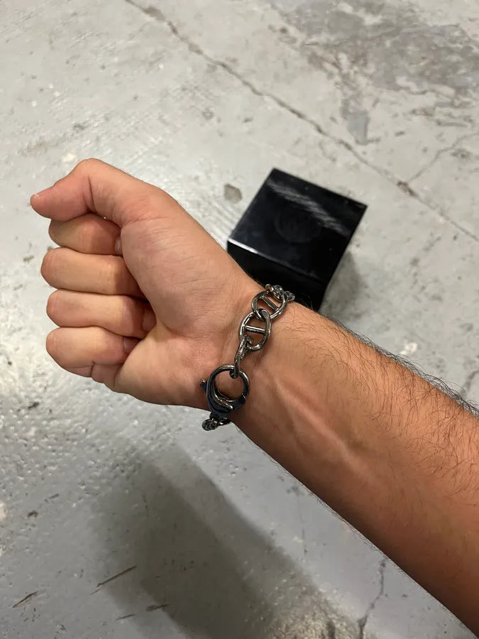 2000s Gianni Versace Medusa Stainles Steel Bracelet ePfsgGK 1