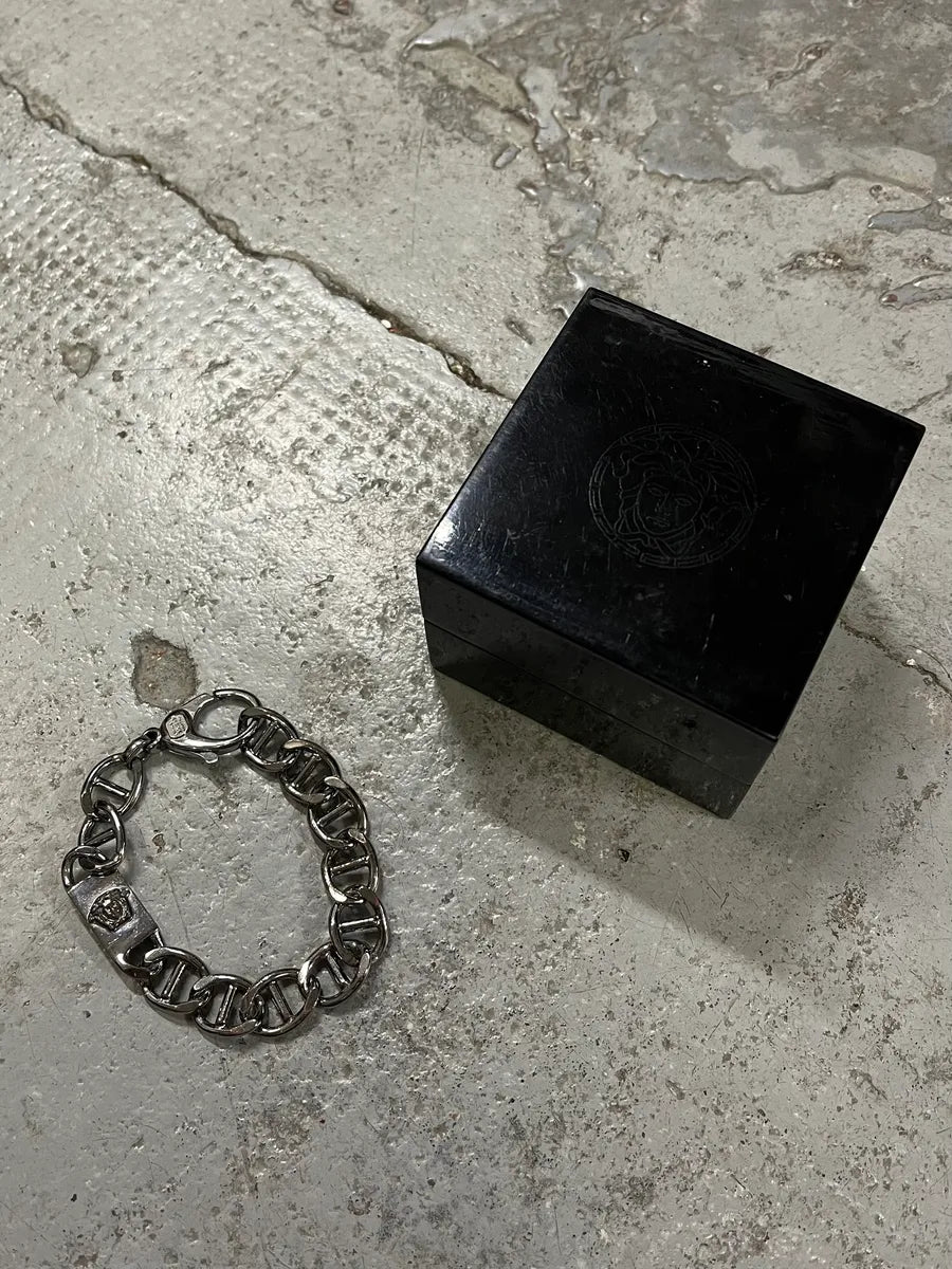 2000s Gianni Versace Medusa Stainles Steel Bracelet ePfsgGK 3