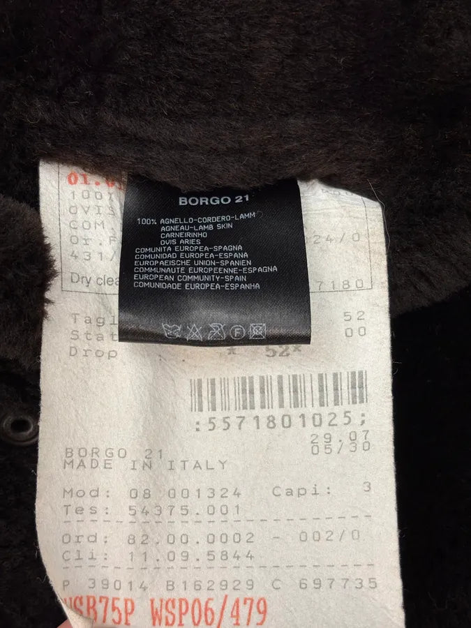2000s Giorgio Armani Black Crocodile Embossed Leather Jacket RFmsRbx 12