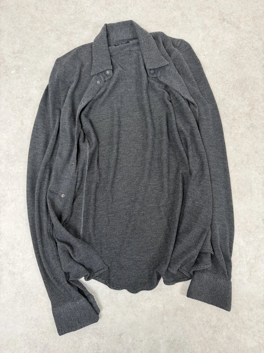 2000s Giorgio Armani Grey Shirt nLLXxXn 4