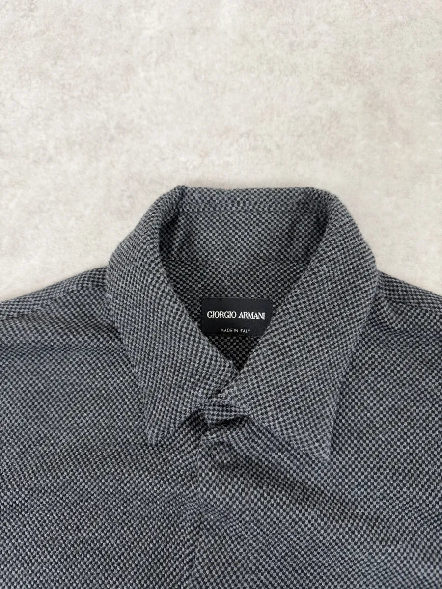 2000s Giorgio Armani Grey Shirt nLLXxXn 7