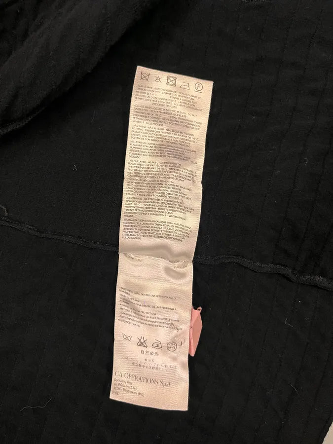 2000s Giorgio Armani Horizontal Pleats Asymmetrical Zip Sweater mmRHAWG 10