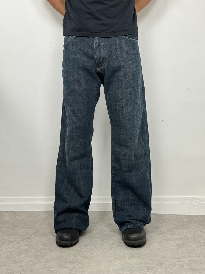 2000s Giorgio Armani Navy Brut Jeans  ghmdbUV 1