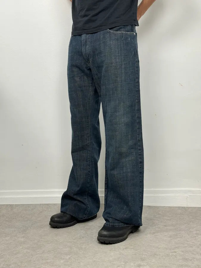 2000s Giorgio Armani Navy Brut Jeans  ghmdbUV 2