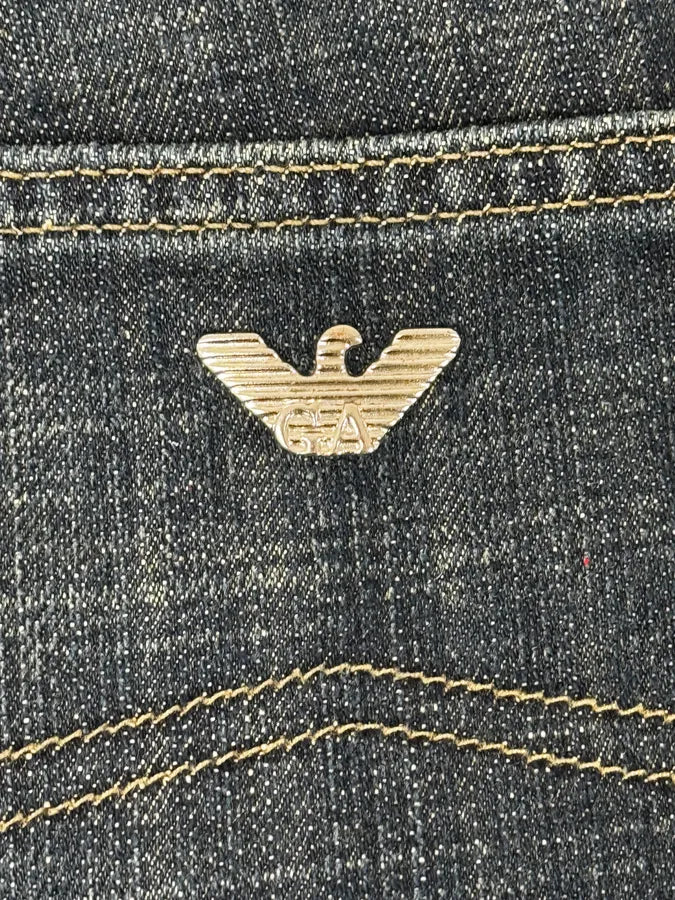 2000s Giorgio Armani Navy Brut Jeans  ghmdbUV 9