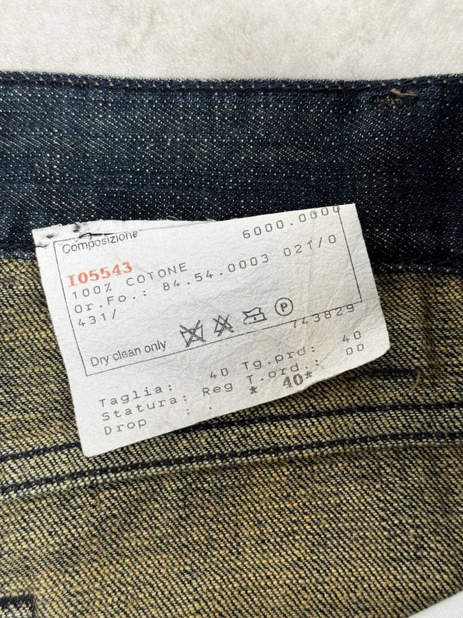 2000s Giorgio Armani Navy Brut Jeans  ghmdbUV 11