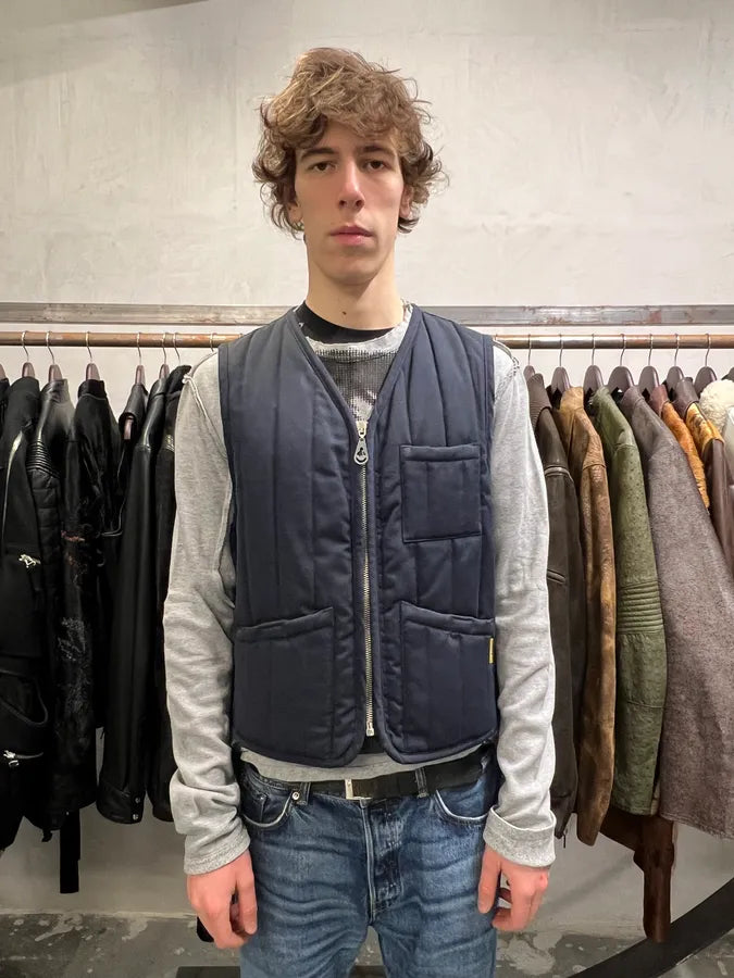 2000s Giorgio Armani Navy Tactical Bullet Vest Jacket (M/L) 3