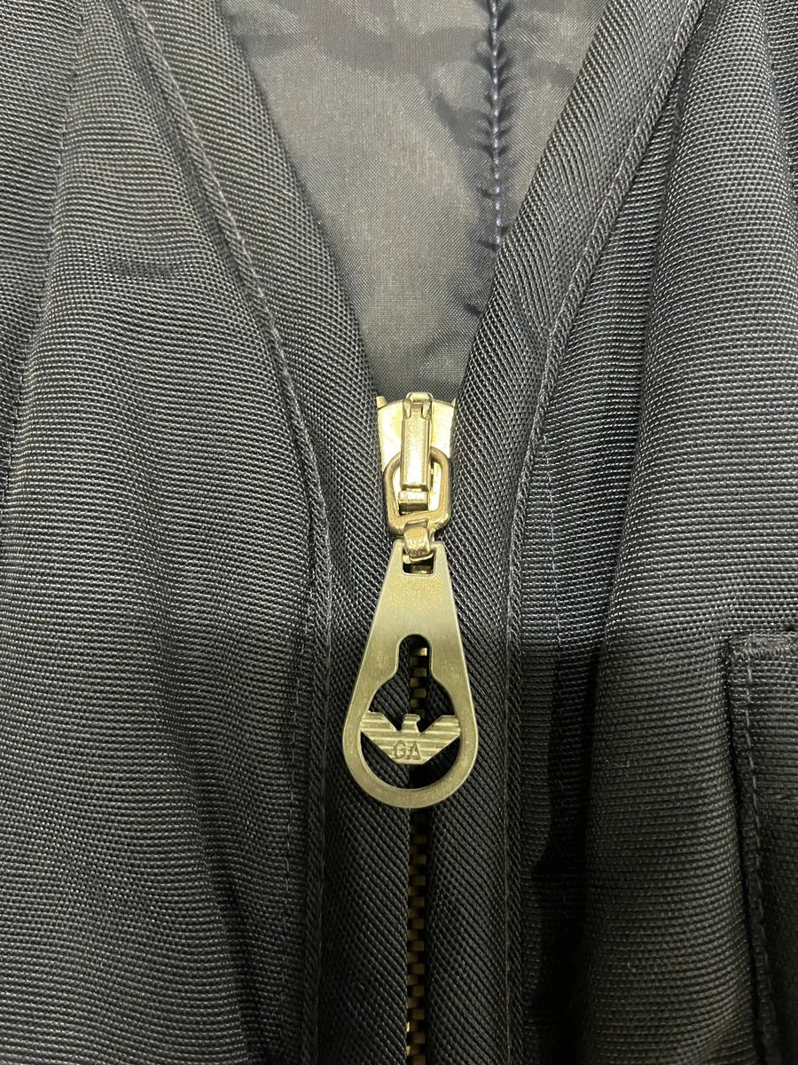 2000s Giorgio Armani Navy Tactical Bullet Vest Jacket (M/L) 8