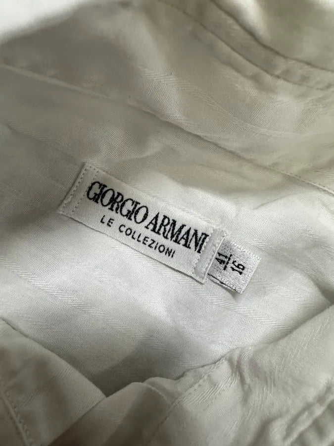 2000s Giorgio Armani White Shirt HsEioLl 7