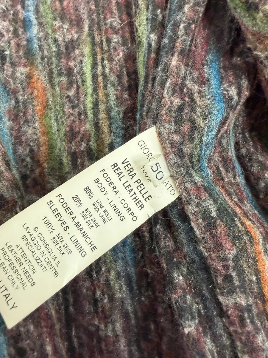 2000s Giorgio Brato Black Avant-Garde Leather Jacket ARUWhcs 7