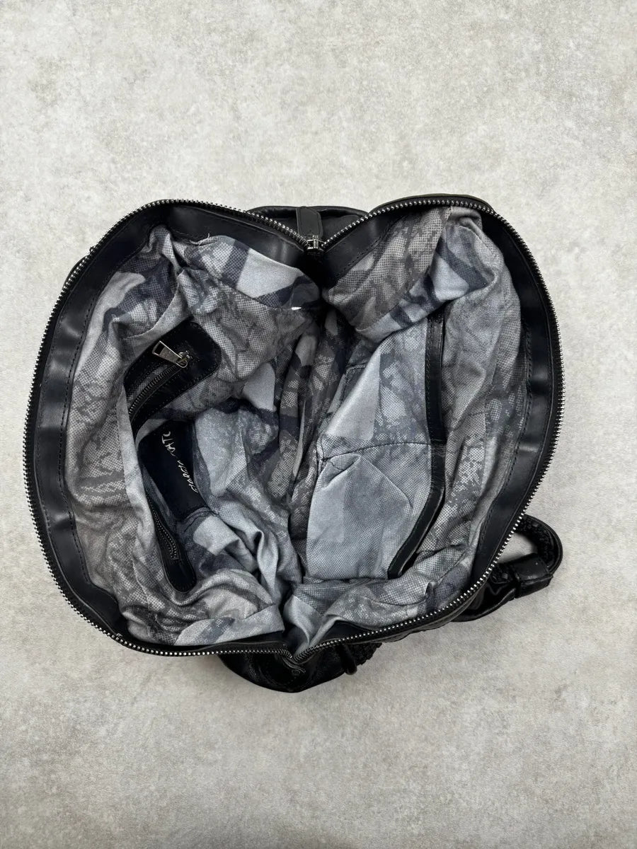 2000s Giorgio Brato Black Woven Leather Bag ucRBSFE 7