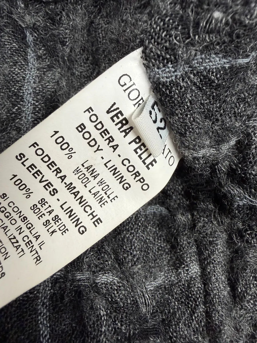 2000s Giorgio Brato Brown Leather Jacket zKWmVIv 6