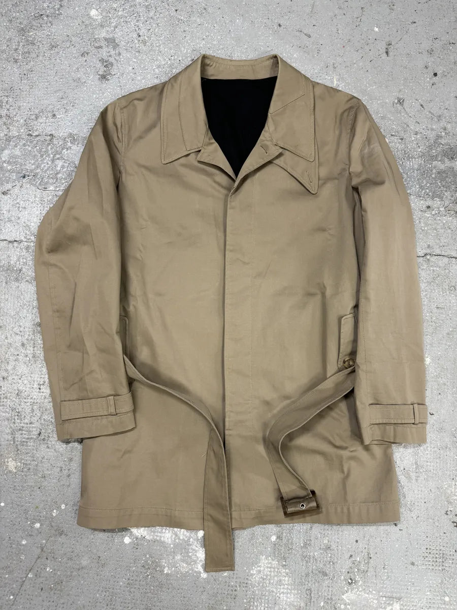2000s Givenchy Beige Short Trench Belted Jacket lvMcgIa 3