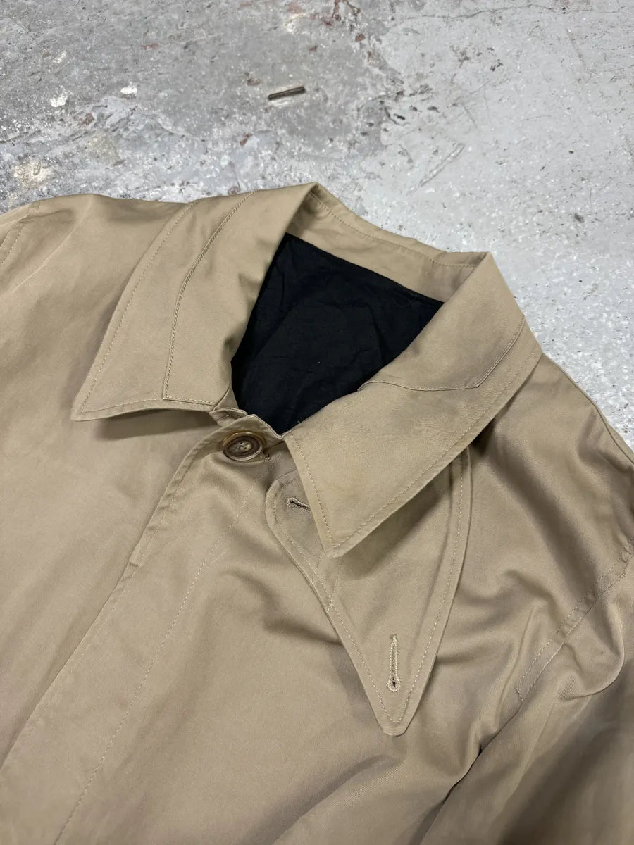 2000s Givenchy Beige Short Trench Belted Jacket lvMcgIa 4
