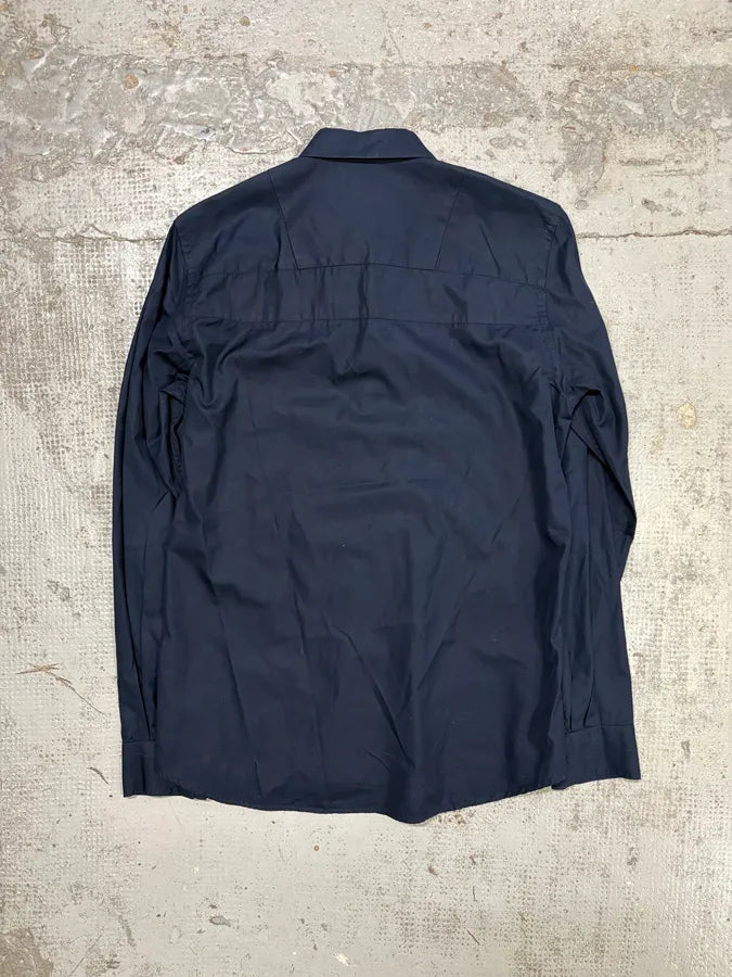 2000s Givenchy Navy Classy Mafia Shirt MLjGjAB 4
