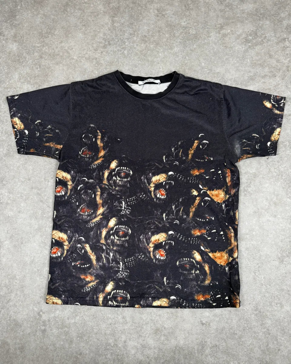 2010s Givenchy Black Rottweiler Reflects T-shirt  otgIKZx 0