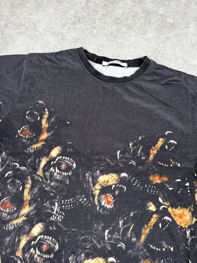 2010s Givenchy Black Rottweiler Reflects T-shirt  otgIKZx 4