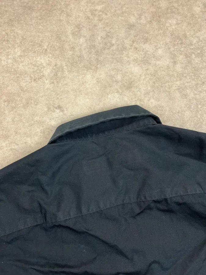 2000s Givenchy Black Ruffle Shirt zuaHPAk 7
