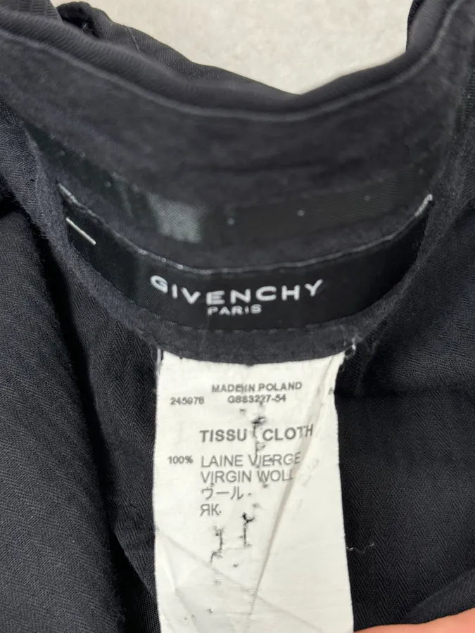 2000s Givenchy Classy Wool Tailored Pants lygpvoM 10