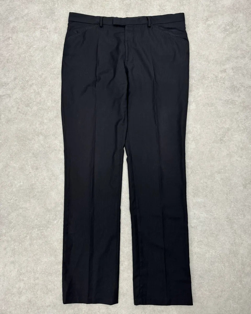 2000s Givenchy Classy Wool Tailored Pants lygpvoM 1