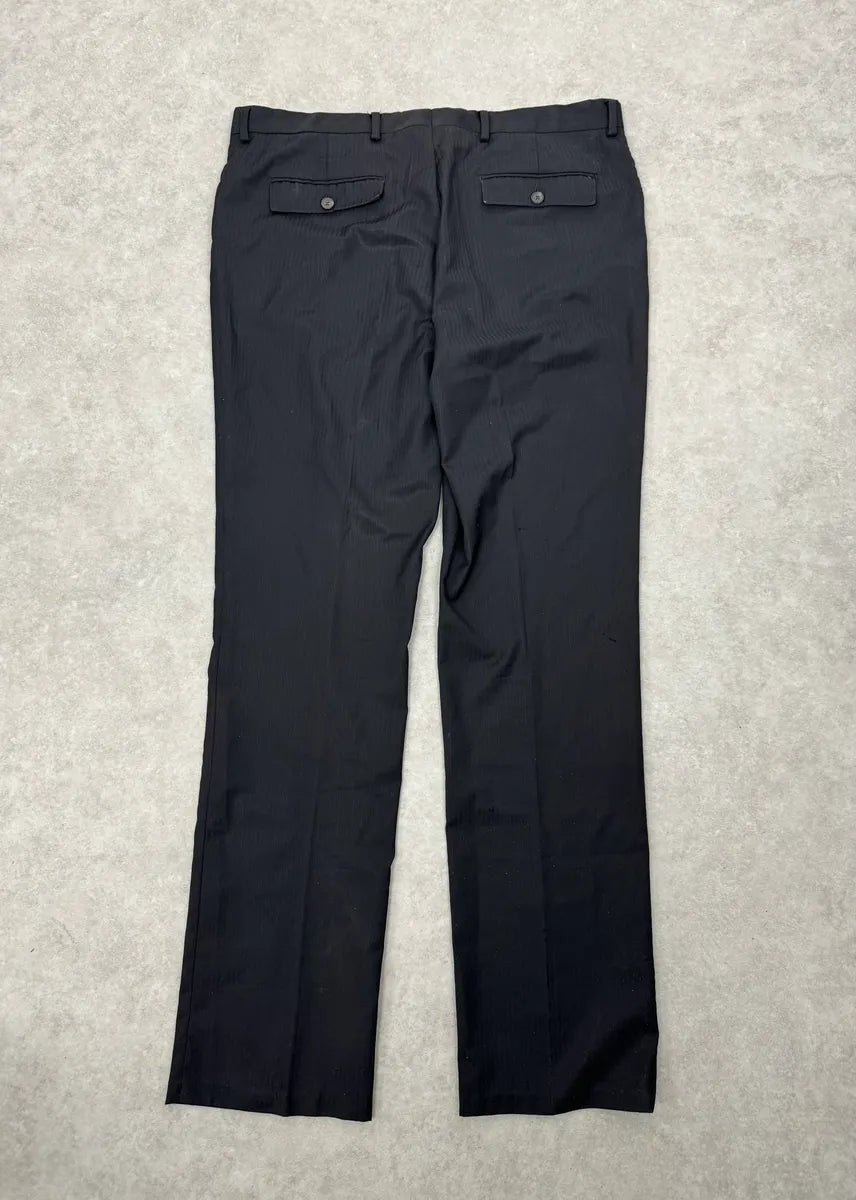 2000s Givenchy Classy Wool Tailored Pants lygpvoM 4