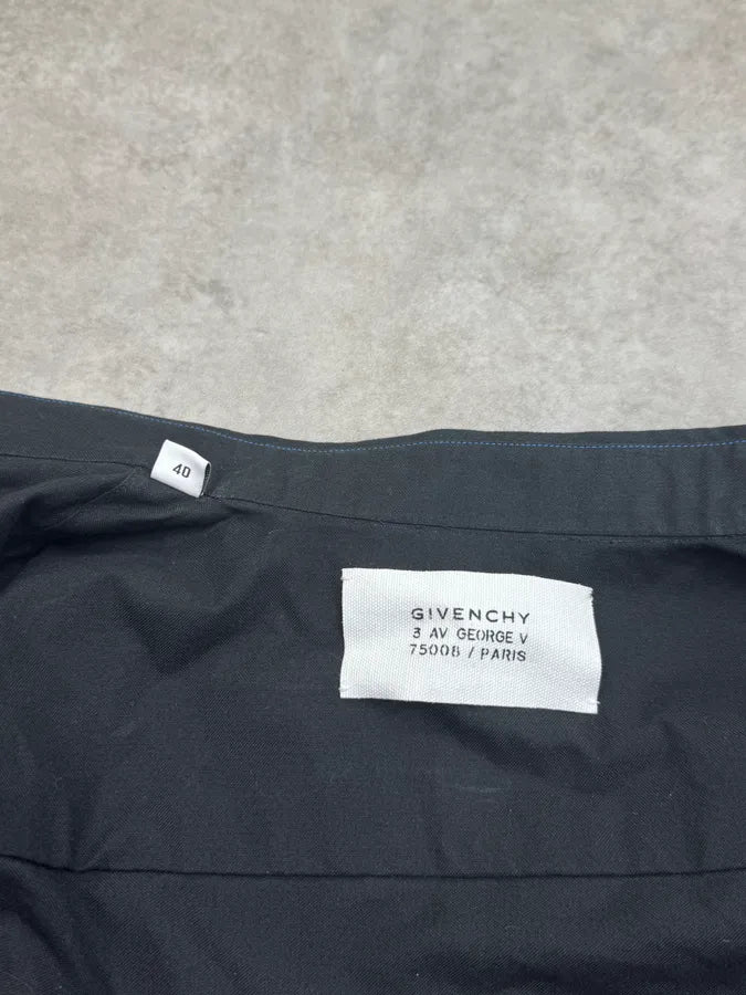 SS2016 Givenchy Dark Navy Worker Shirt by Riccardo Tisci cQAWWrs 9