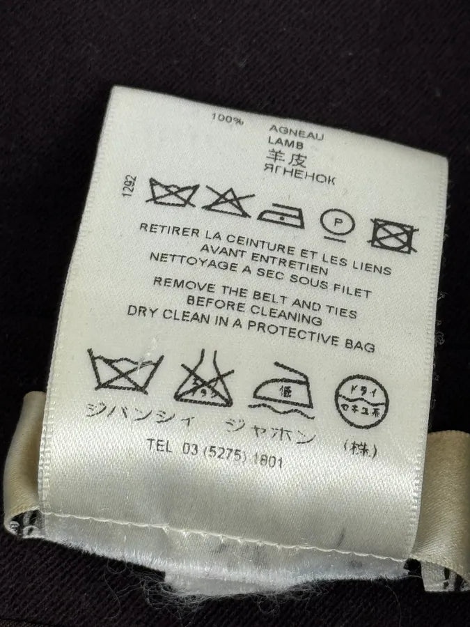 2000s Givenchy Mauve Purple Asymmetrical Jacket CVEHWxe 9