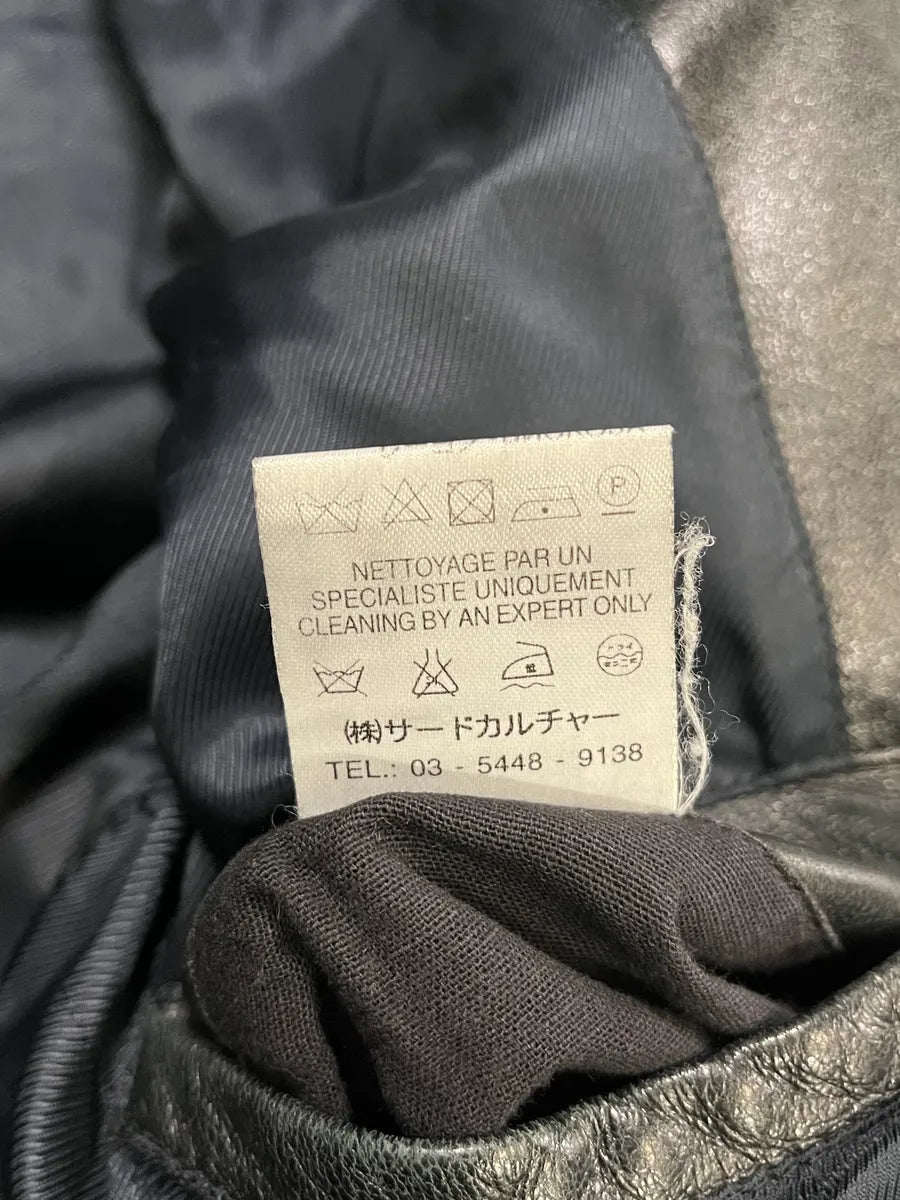 2000s Givenchy Multi-Pockets Aged Grey Leather Jacket yyQXGIO 10