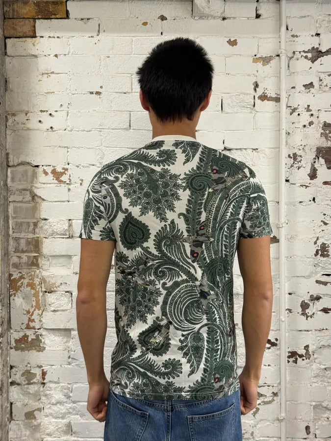 SS2013 Givenchy Planes War Green T-Shirt by Riccardo Tisci lMRtHsY 2