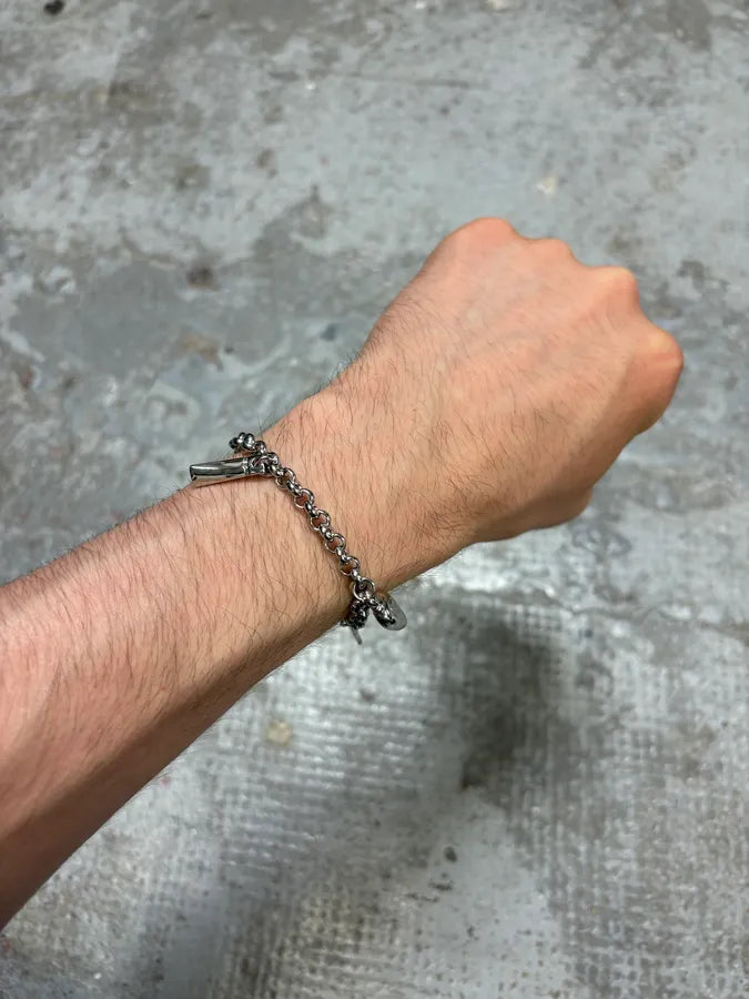 2000s Givenchy Silver Perfume Bracelet  tsEBGRs 1