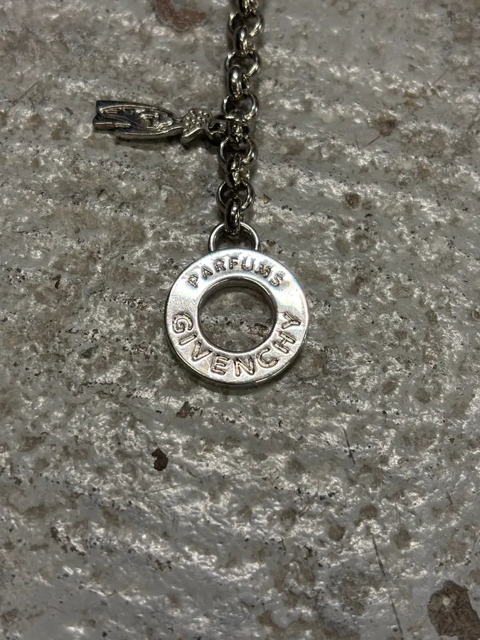 2000s Givenchy Silver Perfume Bracelet  tsEBGRs 4