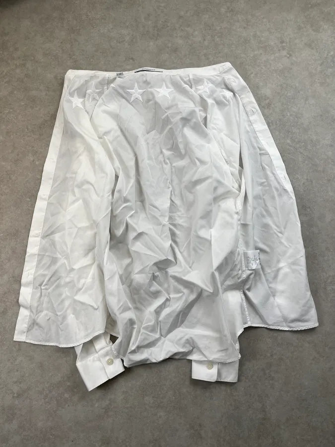 SS2015 Givenchy White Star Embroidered Shirt by Riccardo Tisci rtfheRe 10