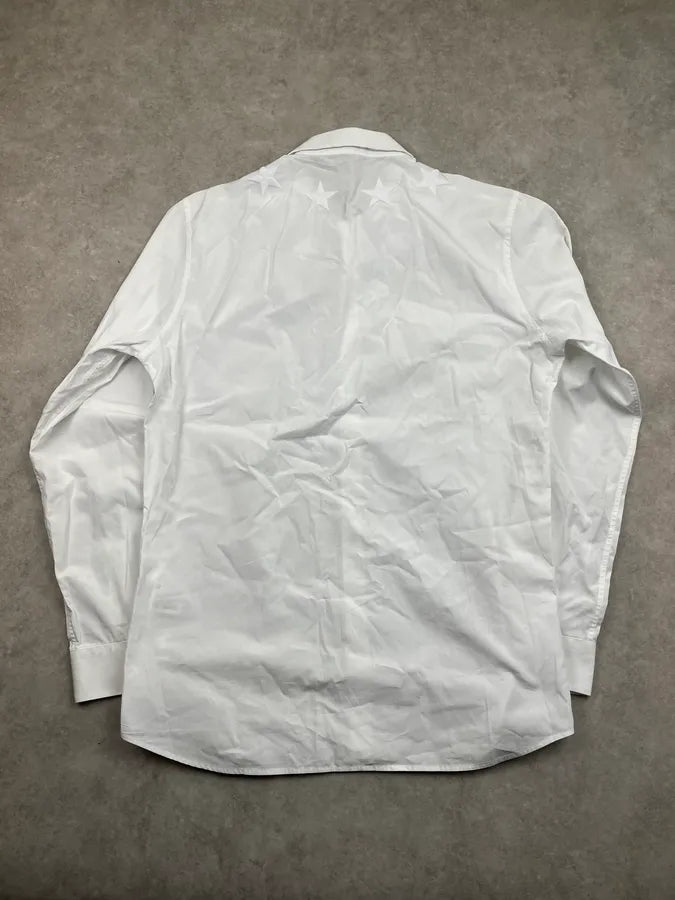 SS2017 Givenchy White Star Embroidered Shirt by Riccardo Tisci iwKuvbk 6