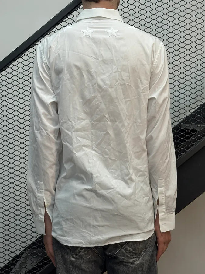 SS2017 Givenchy White Star Embroidered Shirt by Riccardo Tisci iwKuvbk 2