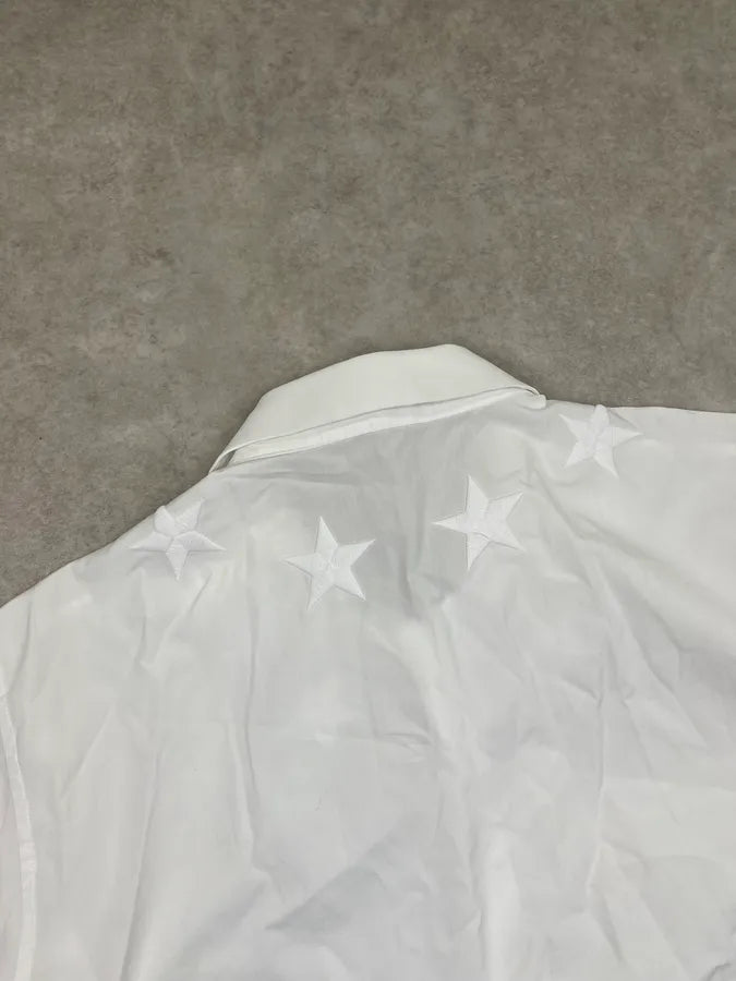 SS2017 Givenchy White Star Embroidered Shirt by Riccardo Tisci iwKuvbk 5