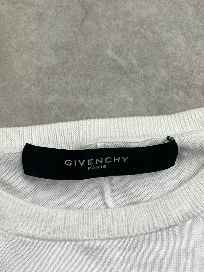 SS2013 Givenchy White Soft Sweater by Riccardo Tisci LlFWJQq 7