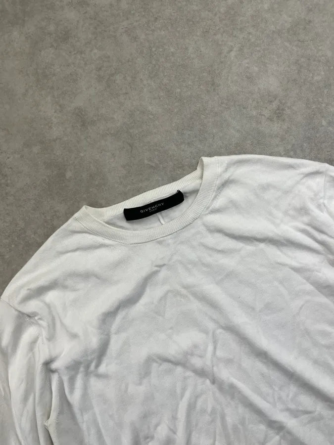 SS2013 Givenchy White Soft Sweater by Riccardo Tisci LlFWJQq 4