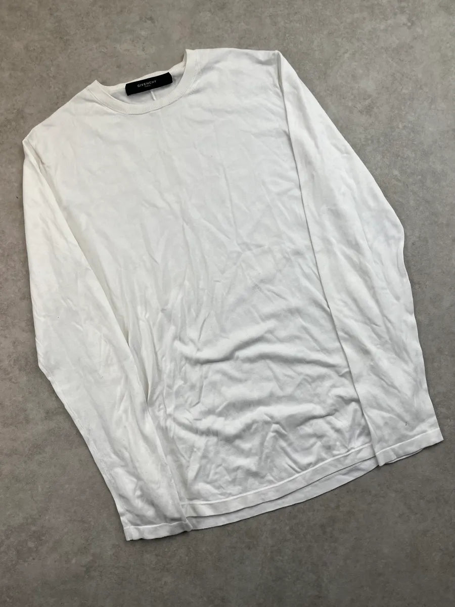 SS2013 Givenchy White Soft Sweater by Riccardo Tisci LlFWJQq 3
