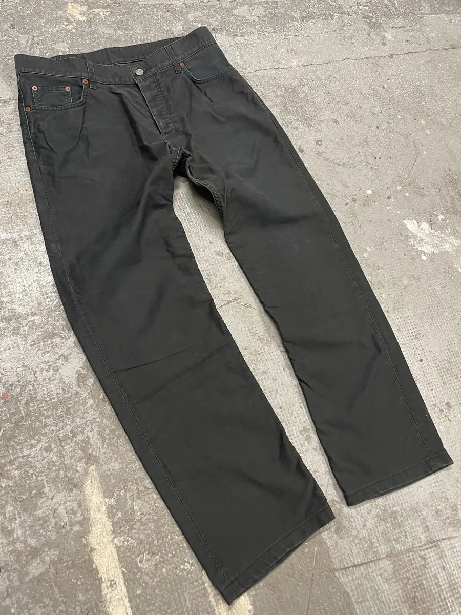 2000s Gucci Archive Italian Dark Pants (M) 2