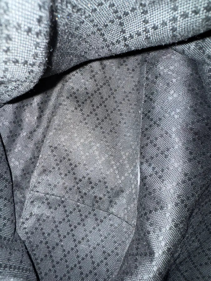 2000s Gucci Bamboo Black Nylon Messenger Shoulder Bag (OS) USZBExR 9